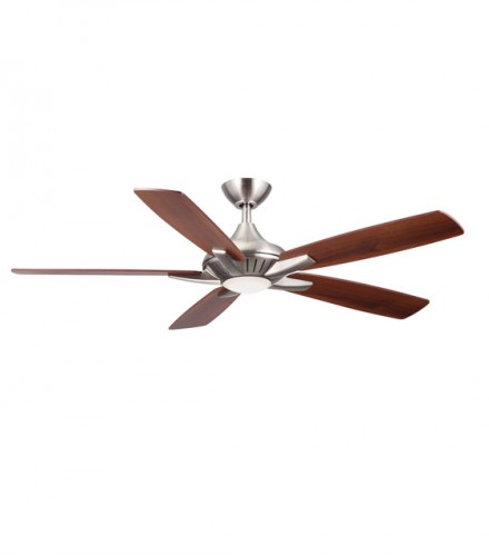 Minka Aire F1000-BN One Light LED Brushed Nickel Ceiling Fan