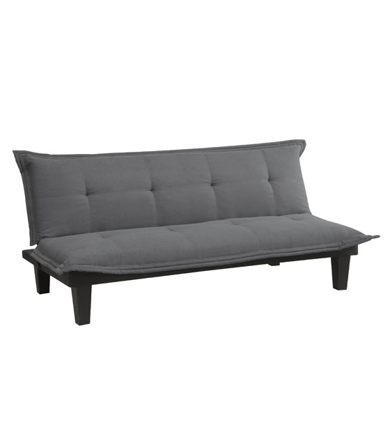 DHP Lodge Futon, Charcoal DHP Lodge Futon, Charcoal