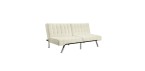 DHP Emily Splitback Futon, Vanilla DHP Emily Splitback Futon, Vanilla
