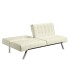 DHP Emily Splitback Futon, Vanilla DHP Emily Splitback Futon, Vanilla