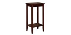Dorel Home Products coffee brown Tall End Table Dorel Home Products coffee brown Tall End Table