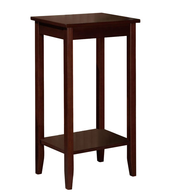 Dorel Home Products coffee brown Tall End Table Dorel Home Products coffee brown Tall End Table