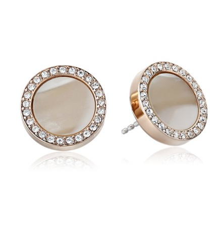 Fossil Shimmer Horn Stud Earrings Fossil Shimmer Horn Stud Earrings